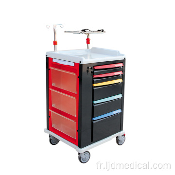 Chariot médical d&#39;urgence ABS Crash Cart frais